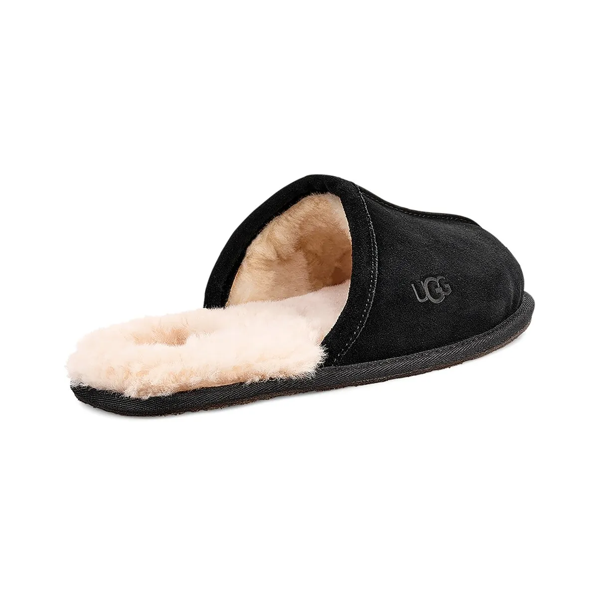 UGG Herren Pantoffeln Schwarz Wildleder