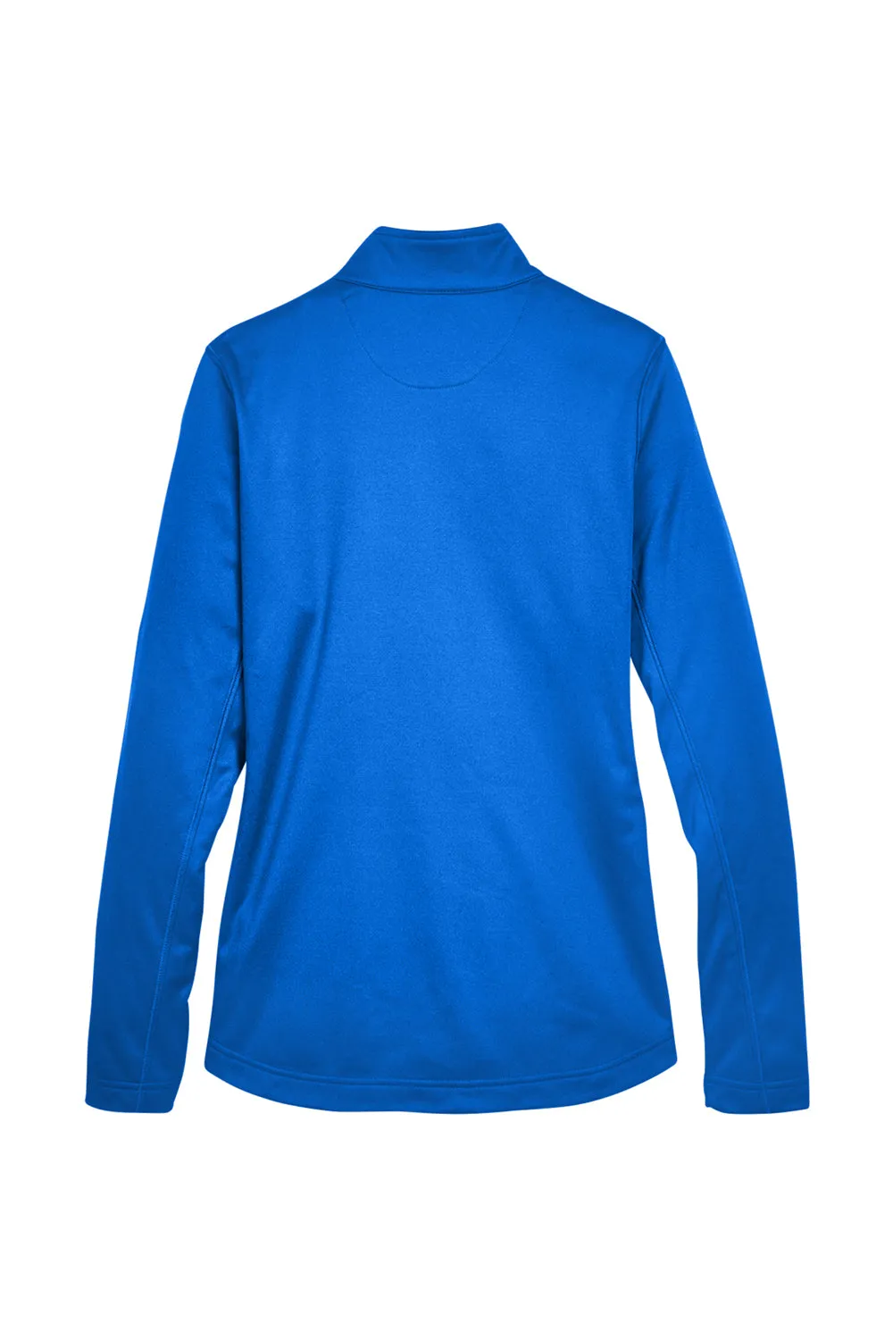 UltraClub Damen Cool & Dry Feuchtigkeitstransportierendes 1/4-Zip Sweatshirt mit Tasche - Kyanos Blau