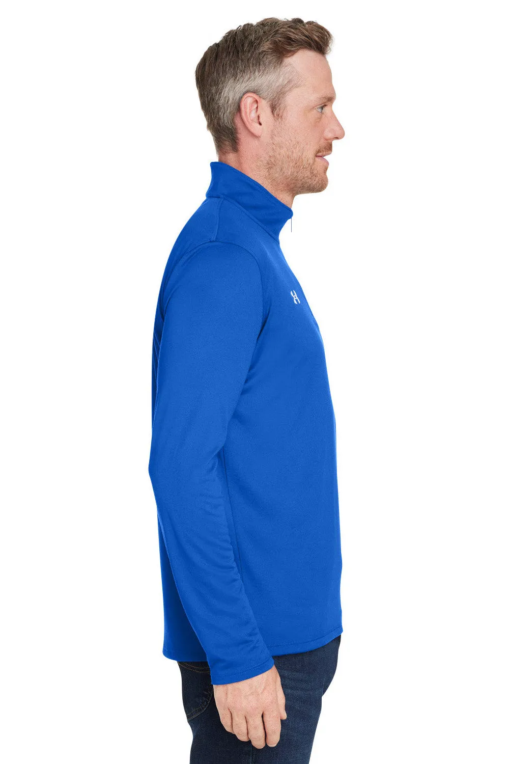 Under Armour Herren Team Tech Feuchtigkeitstransportierendes 1/4-Zip Sweatshirt - Königsblau