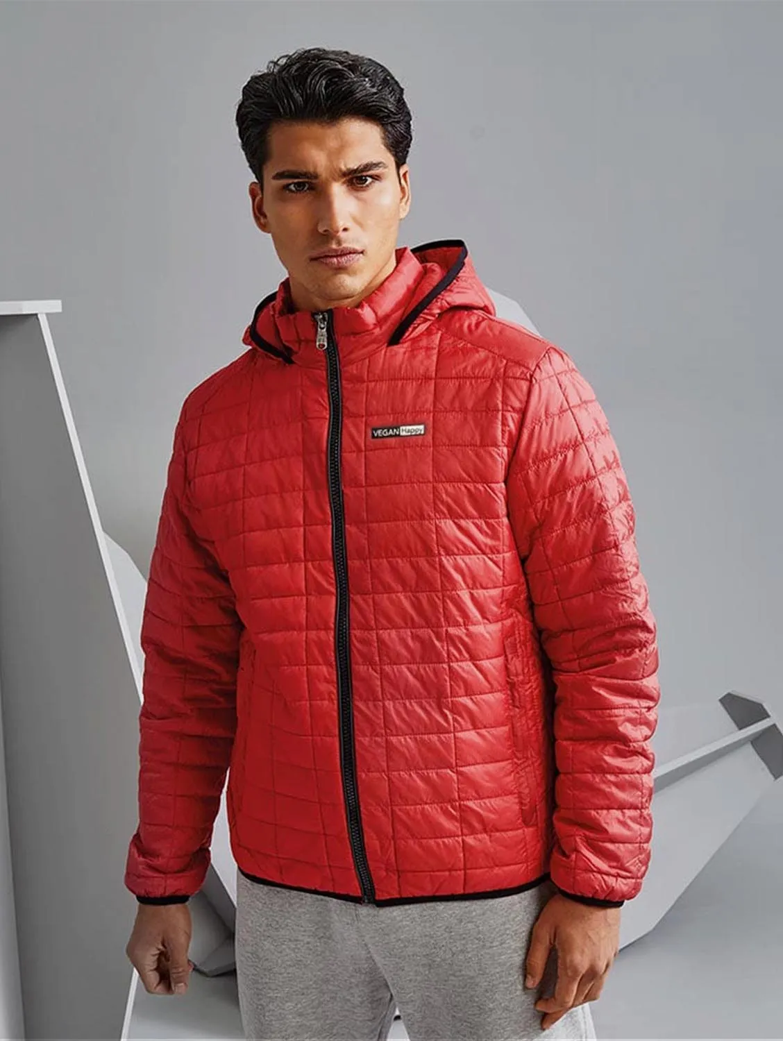 Vegane Herren-Jacke mit Wabenfutter | Mehrere Farben