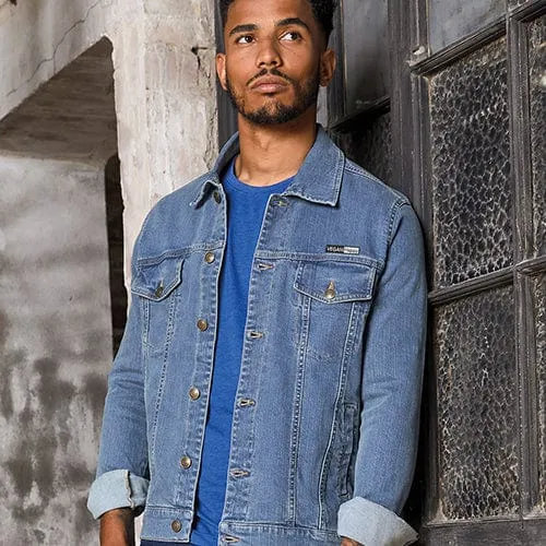 Vegane Herren-Denimjacke Noah | Mehrere Farben