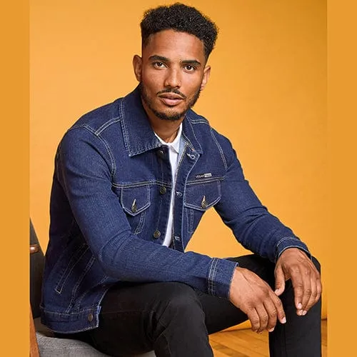 Vegane Herren-Denimjacke Noah | Mehrere Farben