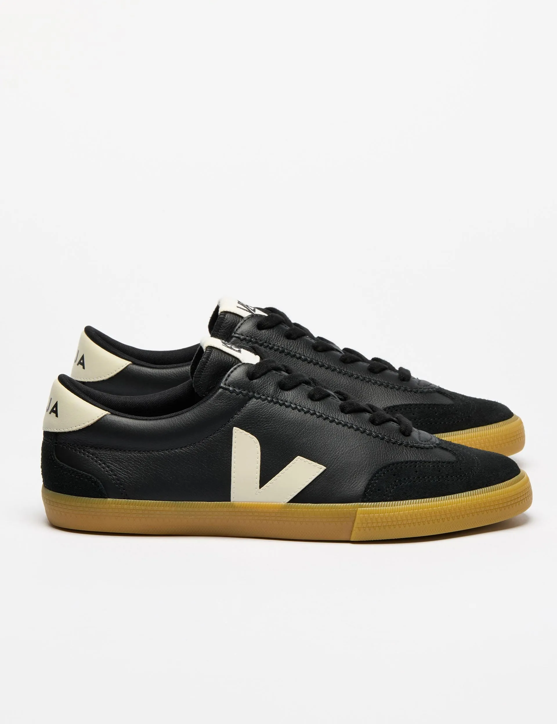 Volley Leder - Schwarz Pierre