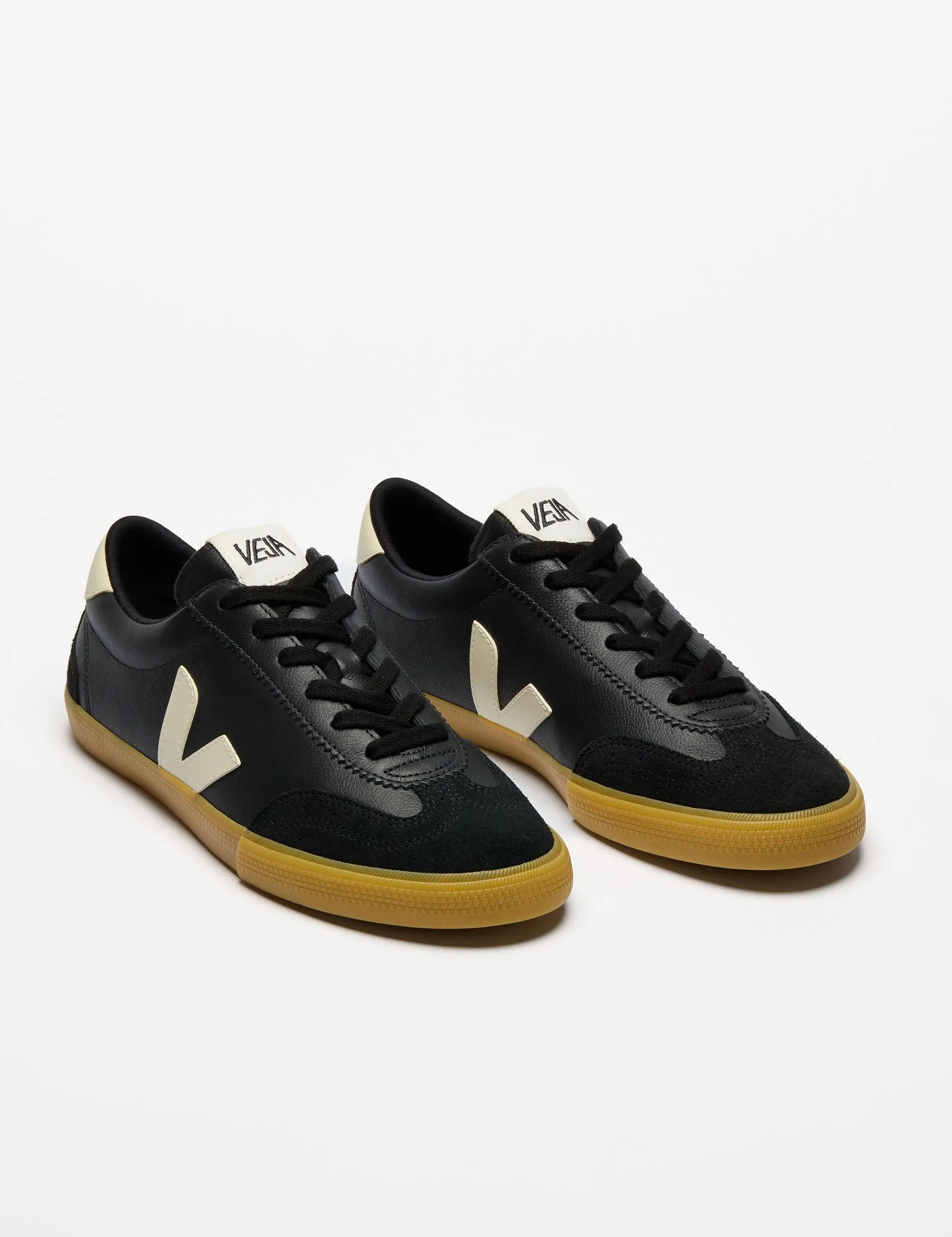 Volley Leder - Schwarz Pierre