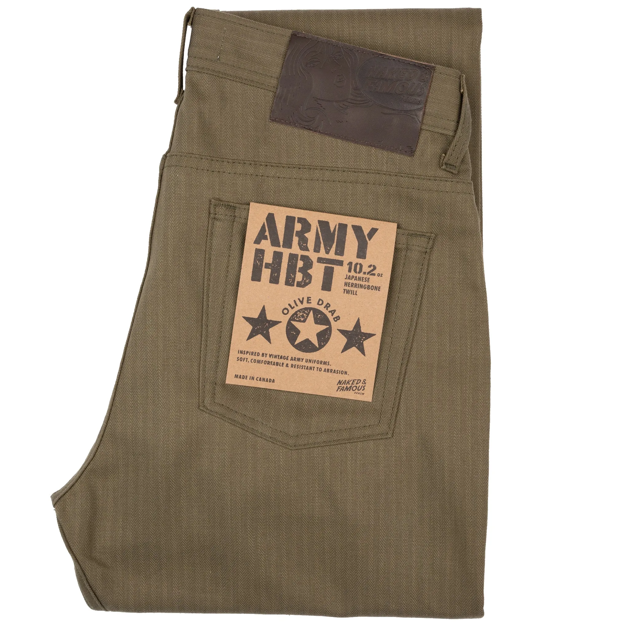 Seltsamer Typ - Armee HBT - Olivgrün