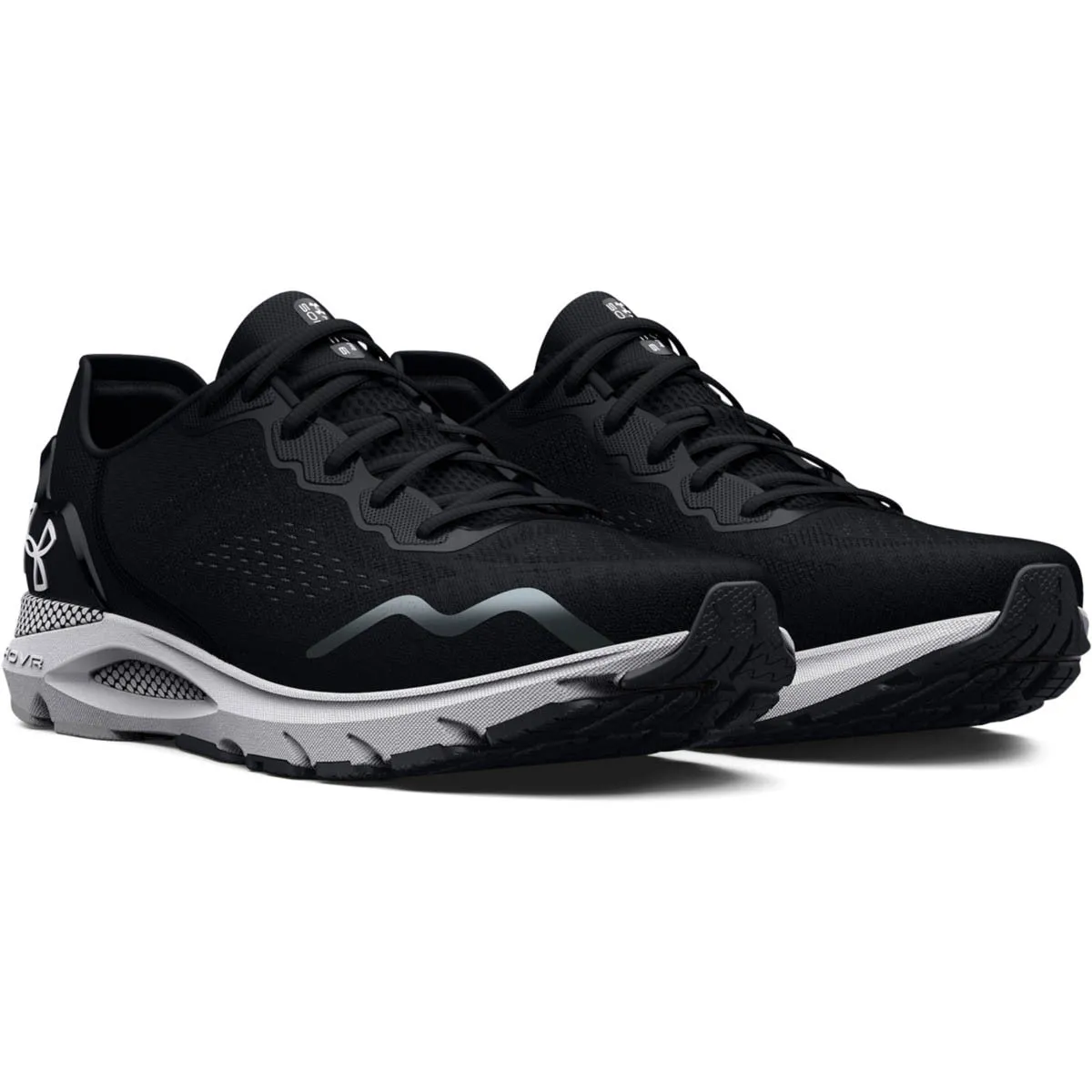 Under Armour HOVR Sonic 6 Damen in Schwarz/Schwarz/Weiß
