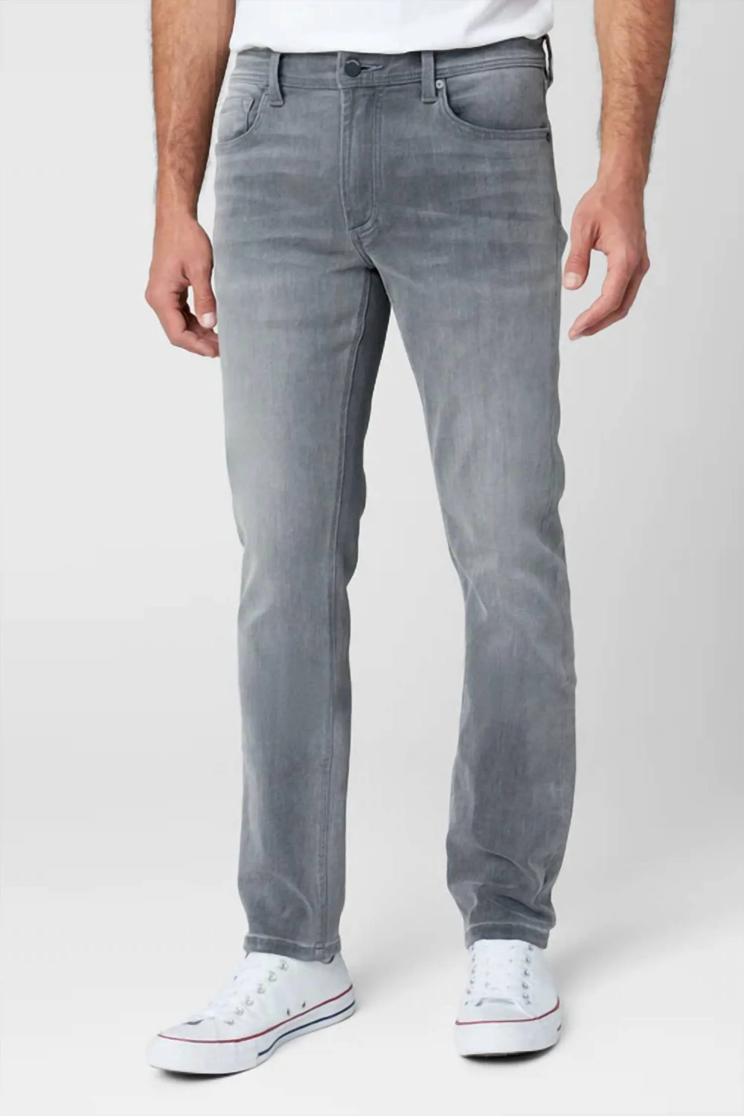 Wooster Wardrobe Malfunction Jeans Slim Fit mit 5 Taschen in Grau
