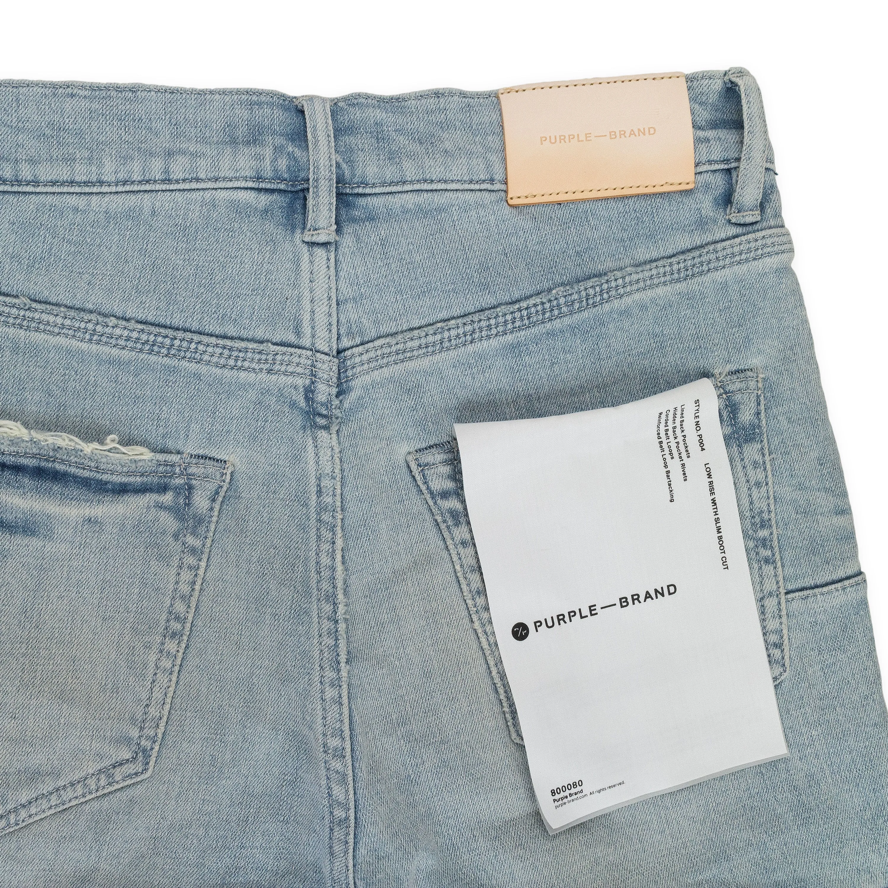 GETRAGENE LEICHTE CARGO INDIGO SKINNY JEANS