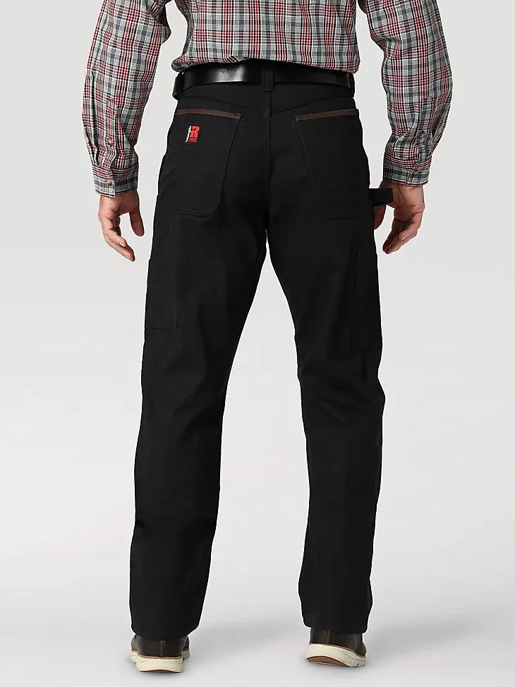 Wrangler® RIGGS® Herren Utility Hose mit Relaxed Fit_Teerschwarz Wrangler Kleidung