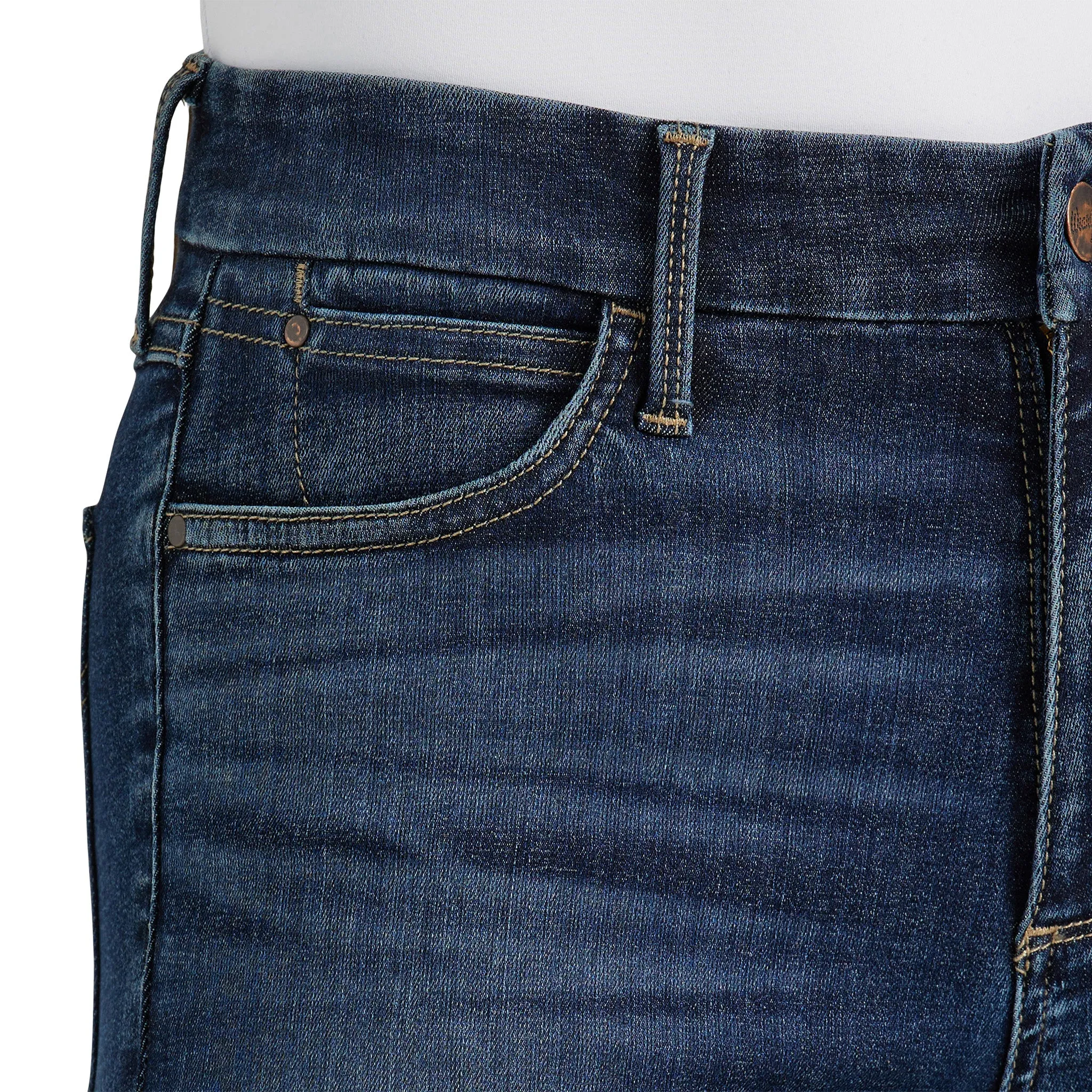 Wrangler Damen Maßgeschneiderte Bootcut-Spitzenjeans