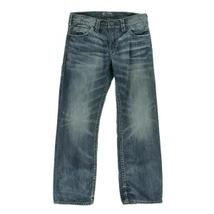 Zac Herren Bartwäsche Used Straight Leg Jeans