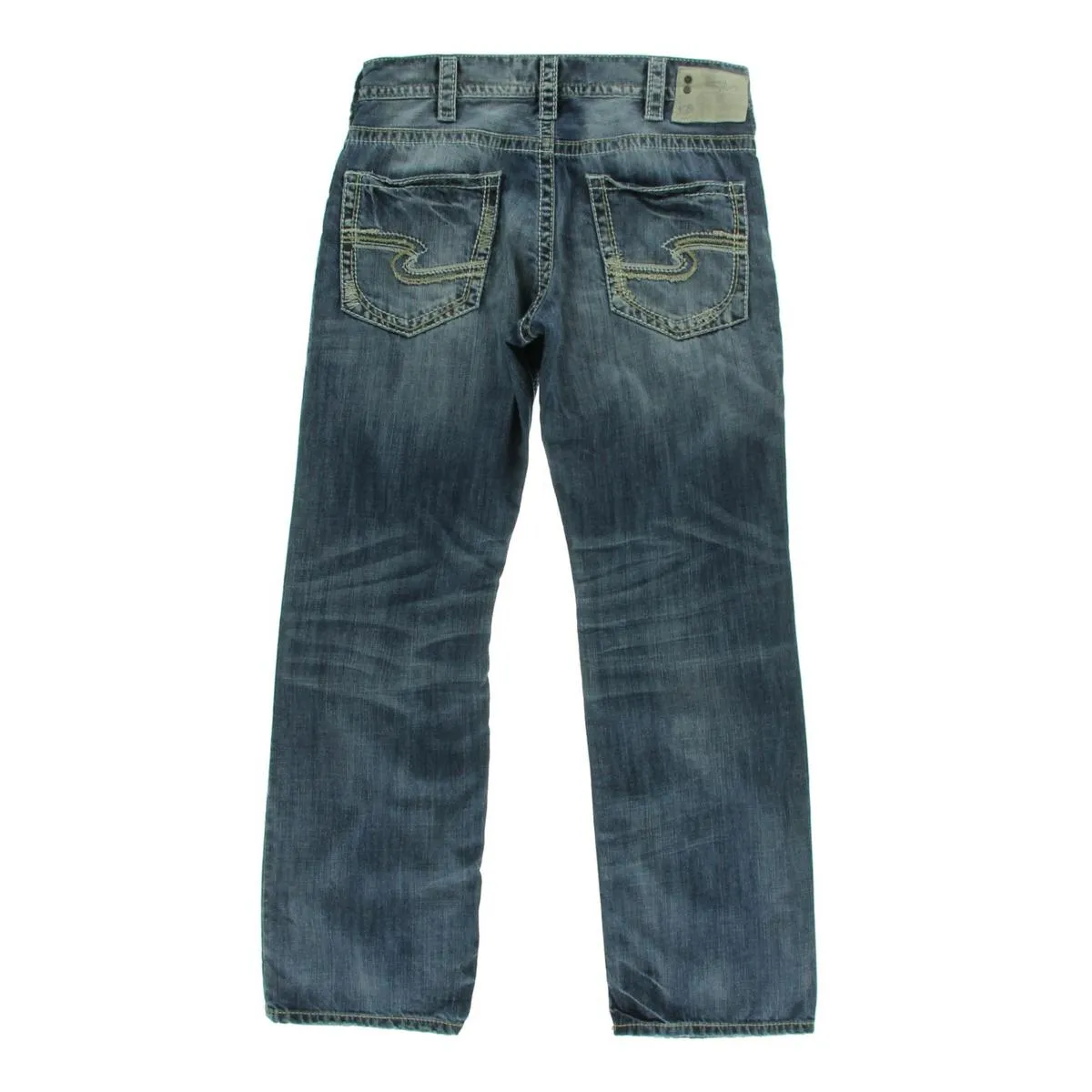 Zac Herren Bartwäsche Used Straight Leg Jeans
