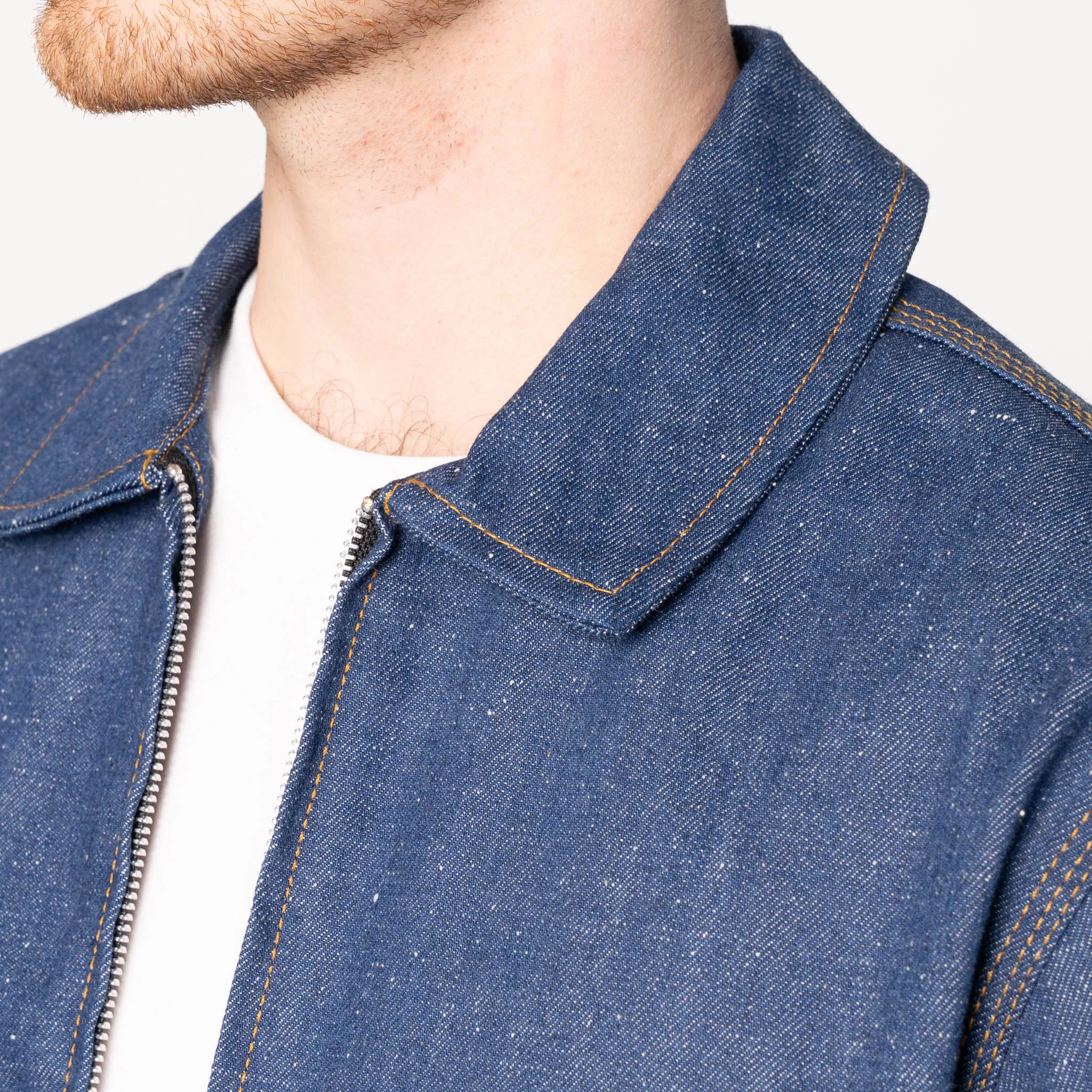 Reißverschlussjacke - Arbeitskraft  Selvedge