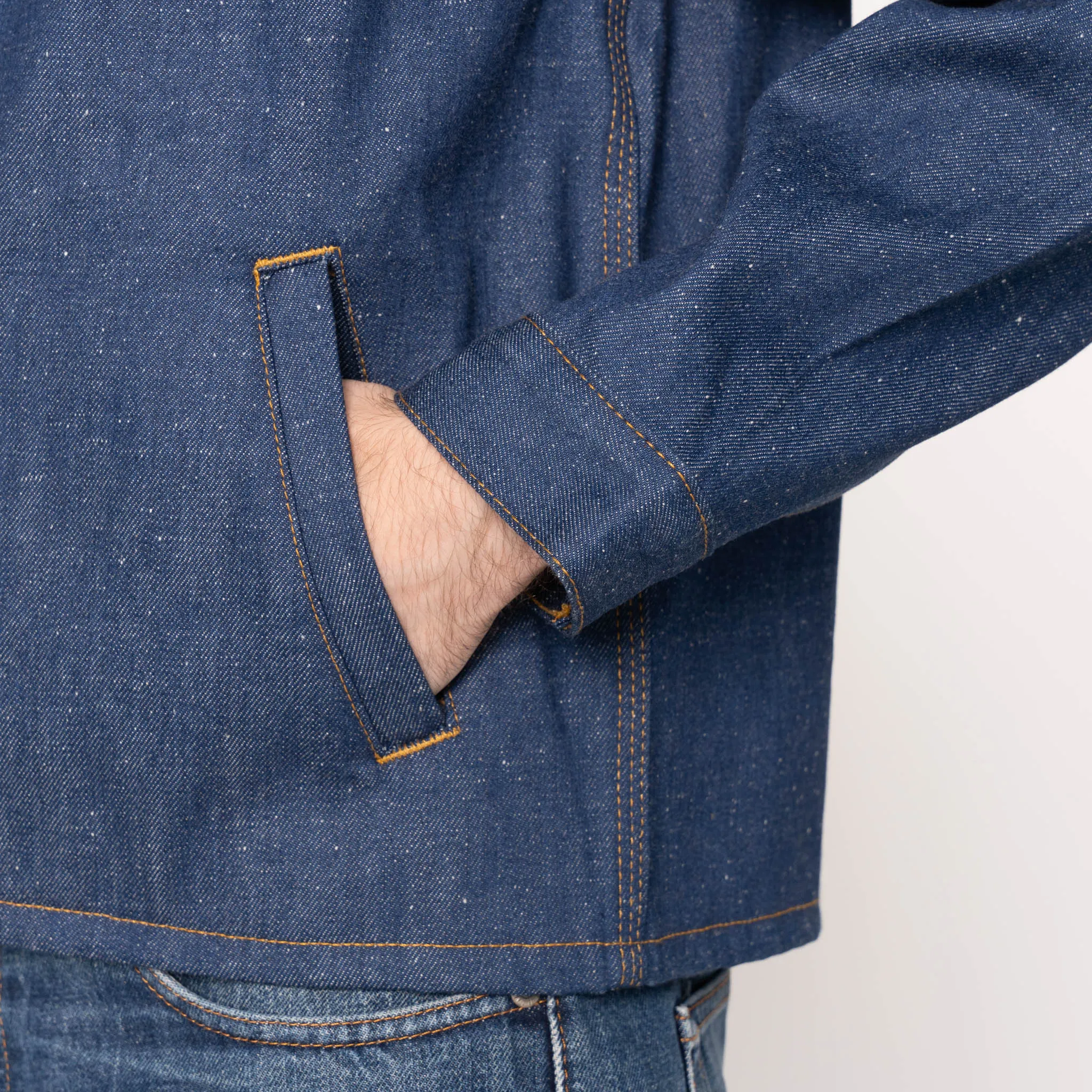 Reißverschlussjacke - Arbeitskraft  Selvedge